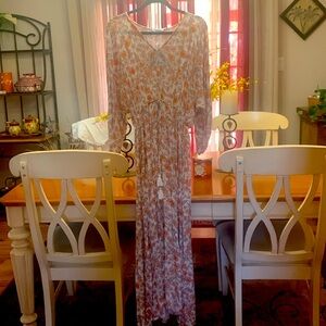 New Beautiful Maxi dress in fall colors